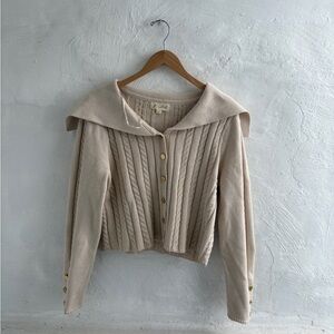 Marled boutique colored cardigan